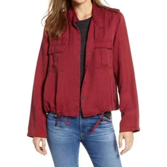 NWT Rails Maverick Jacket Oxblood Res Size Small - Picture 1 of 5